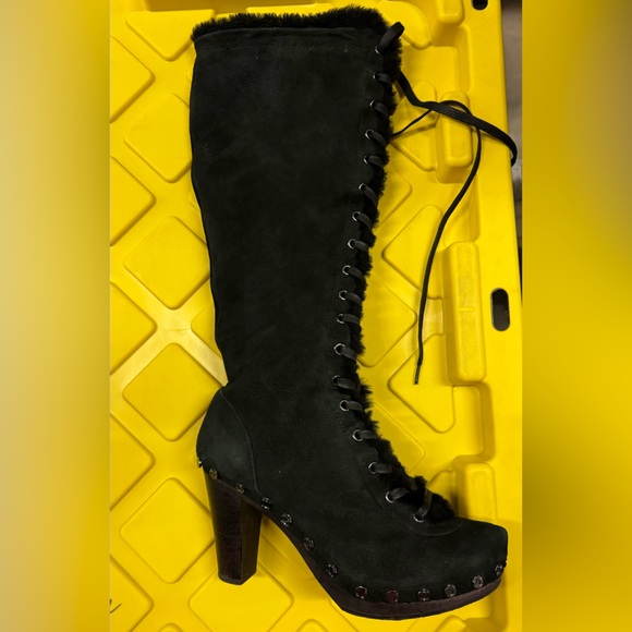 CELINE Winter Heels Sz 39 - Picture 2 of 14